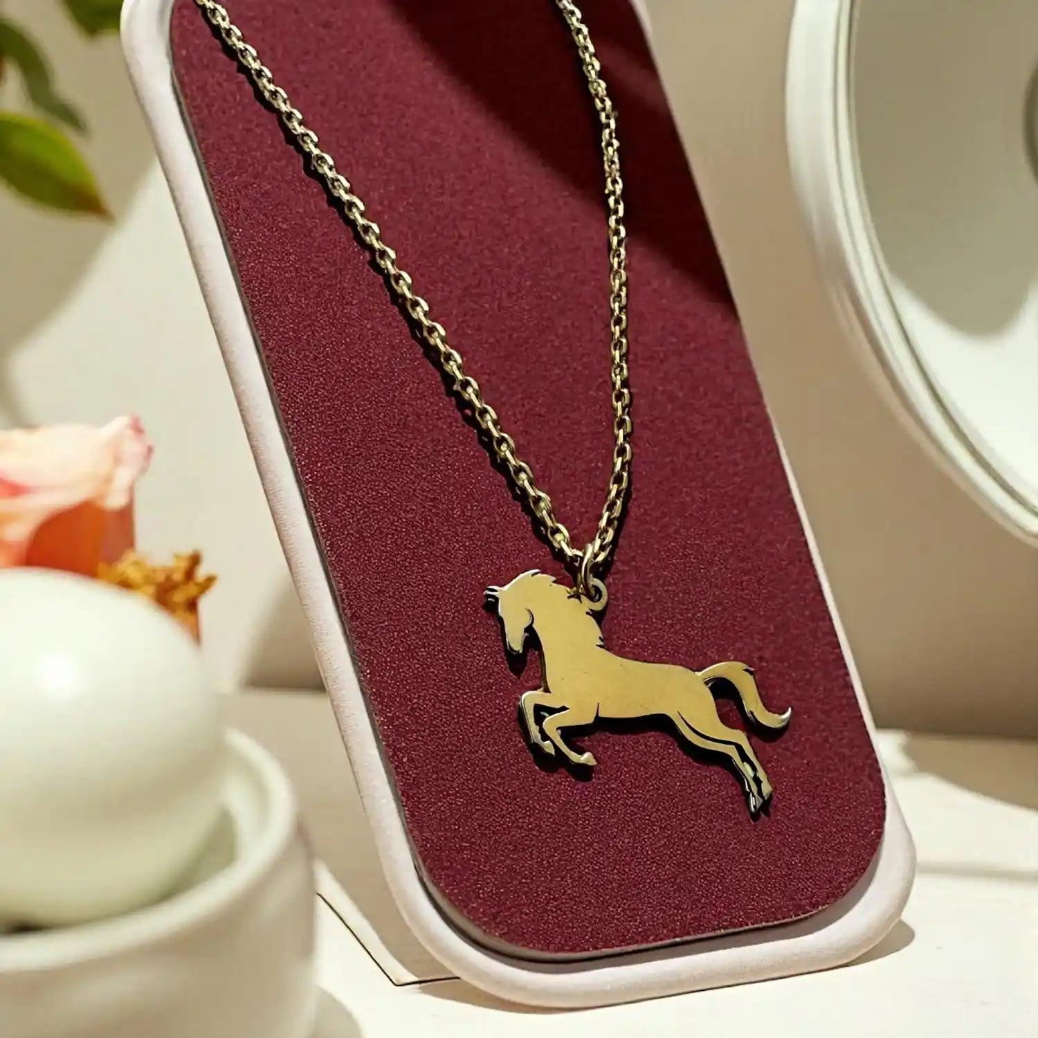 altın kaplama gümüş kolye 