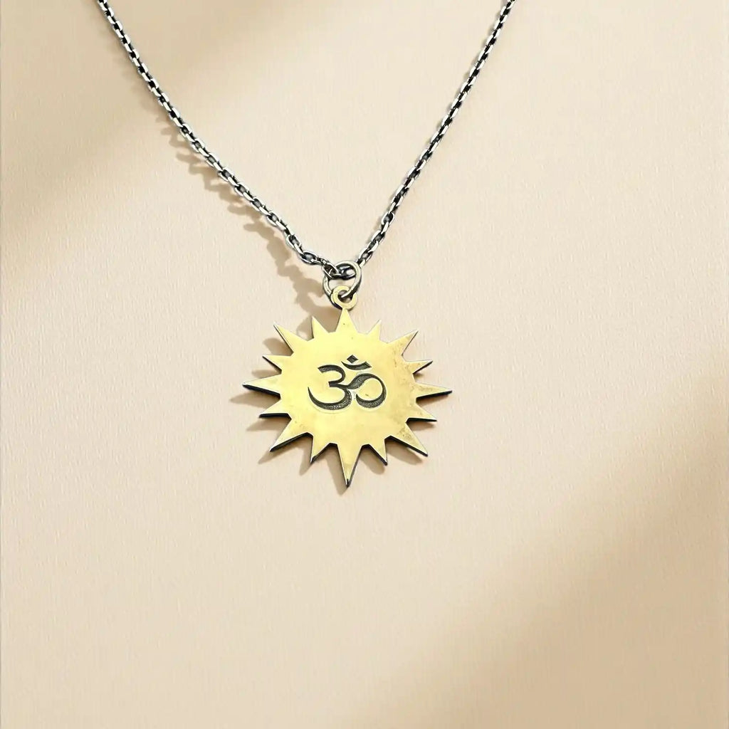 gümüş kolye meditasyon 