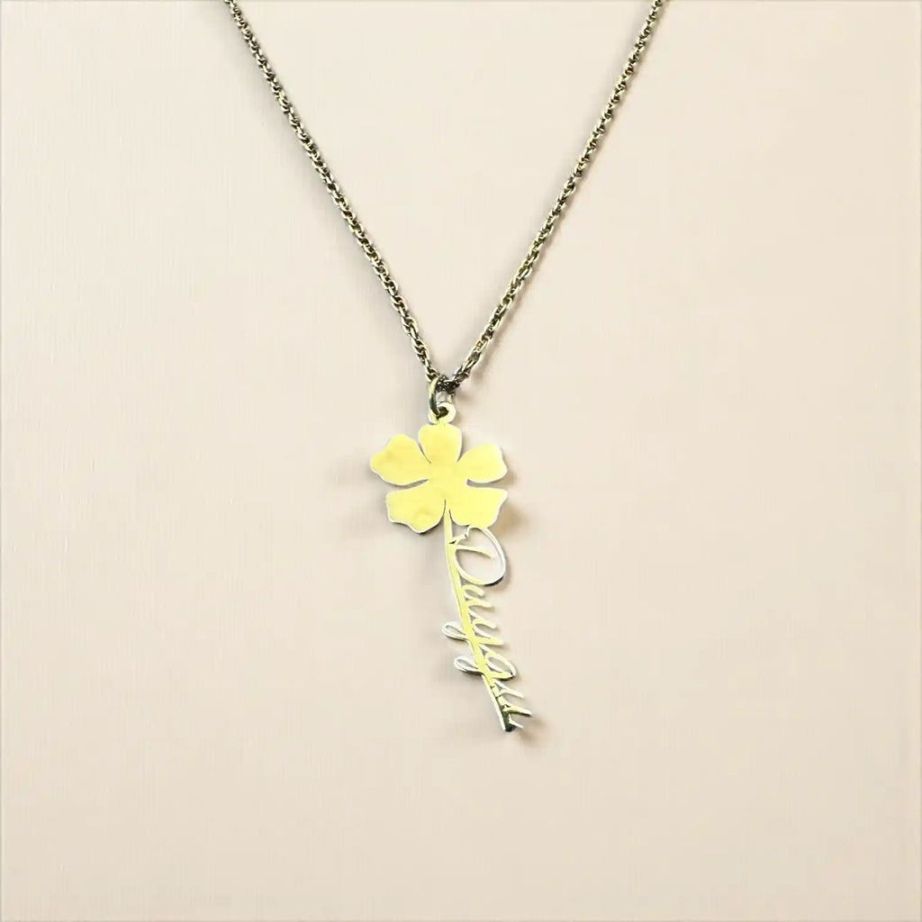 isimli gümüş kolye 